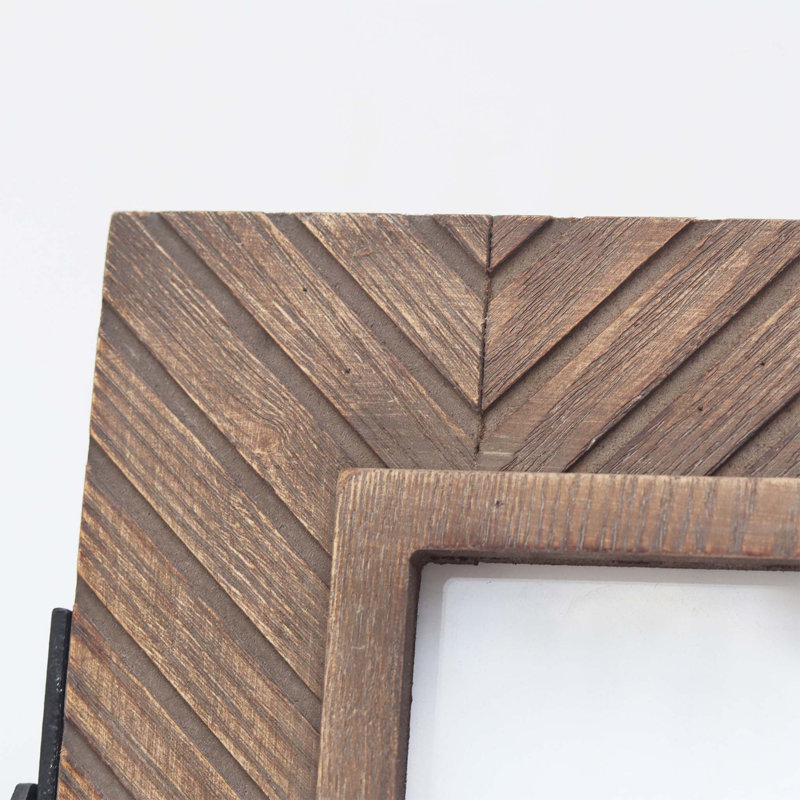 Dempsy Dark Brown Wood Matte Picture Frame