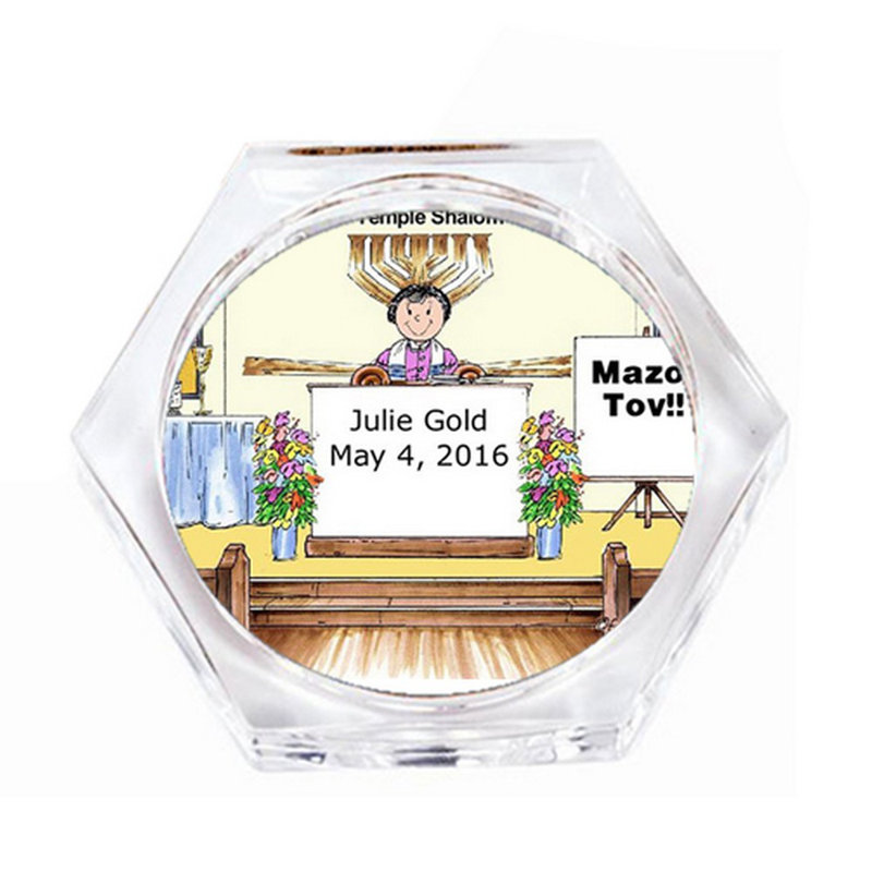 Ensemble de 4 sous-verres personnalisés, Oui