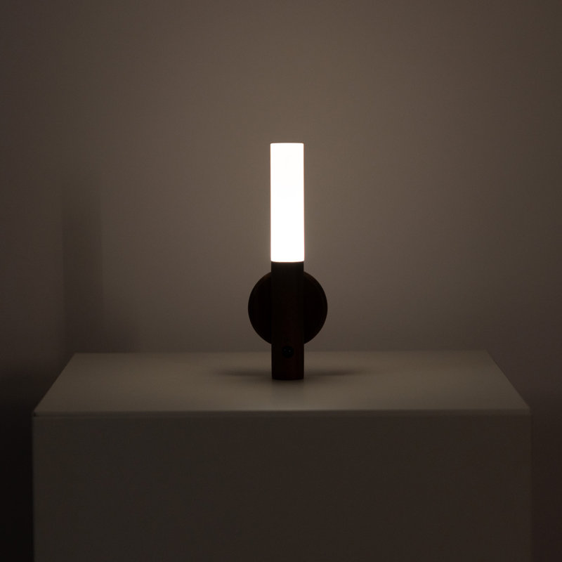 Motion Sensor Rechargeable Light/Walnut