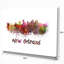 «New Orleans Skyline Cityscape» par Designart, impression sur toile-16523063