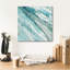 «Silver Springs 2 Blue Green» par Albena Hristova, art mural sur toile-1183012570