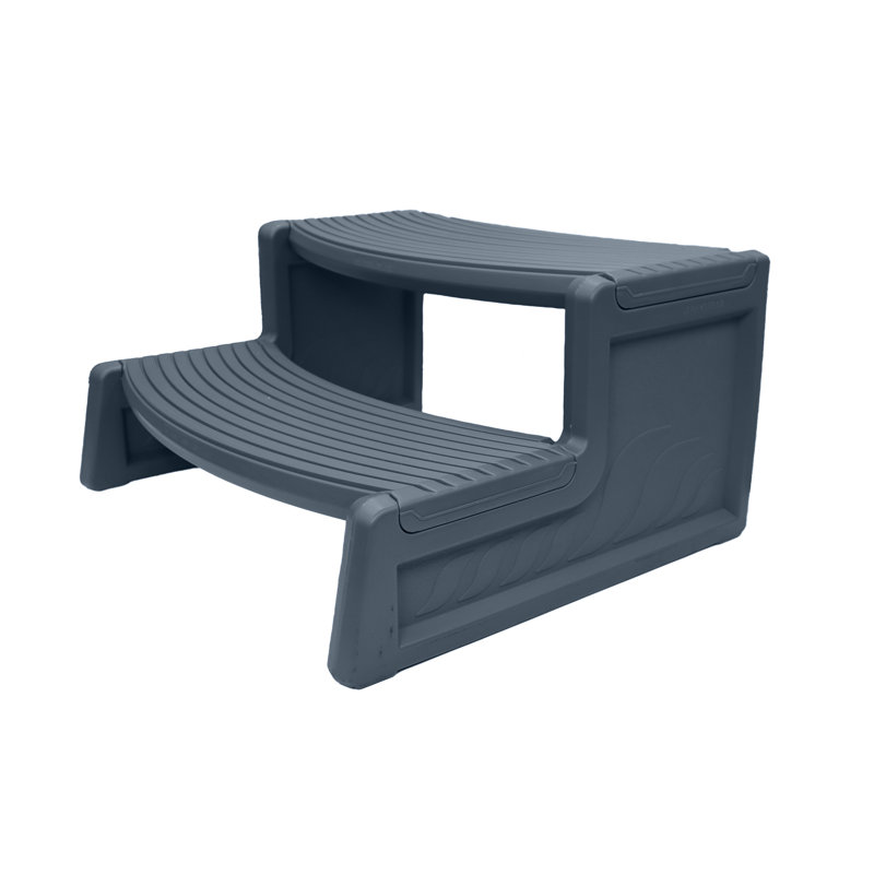 Handi-Step Spa/Patio Step Black, Dark Gray