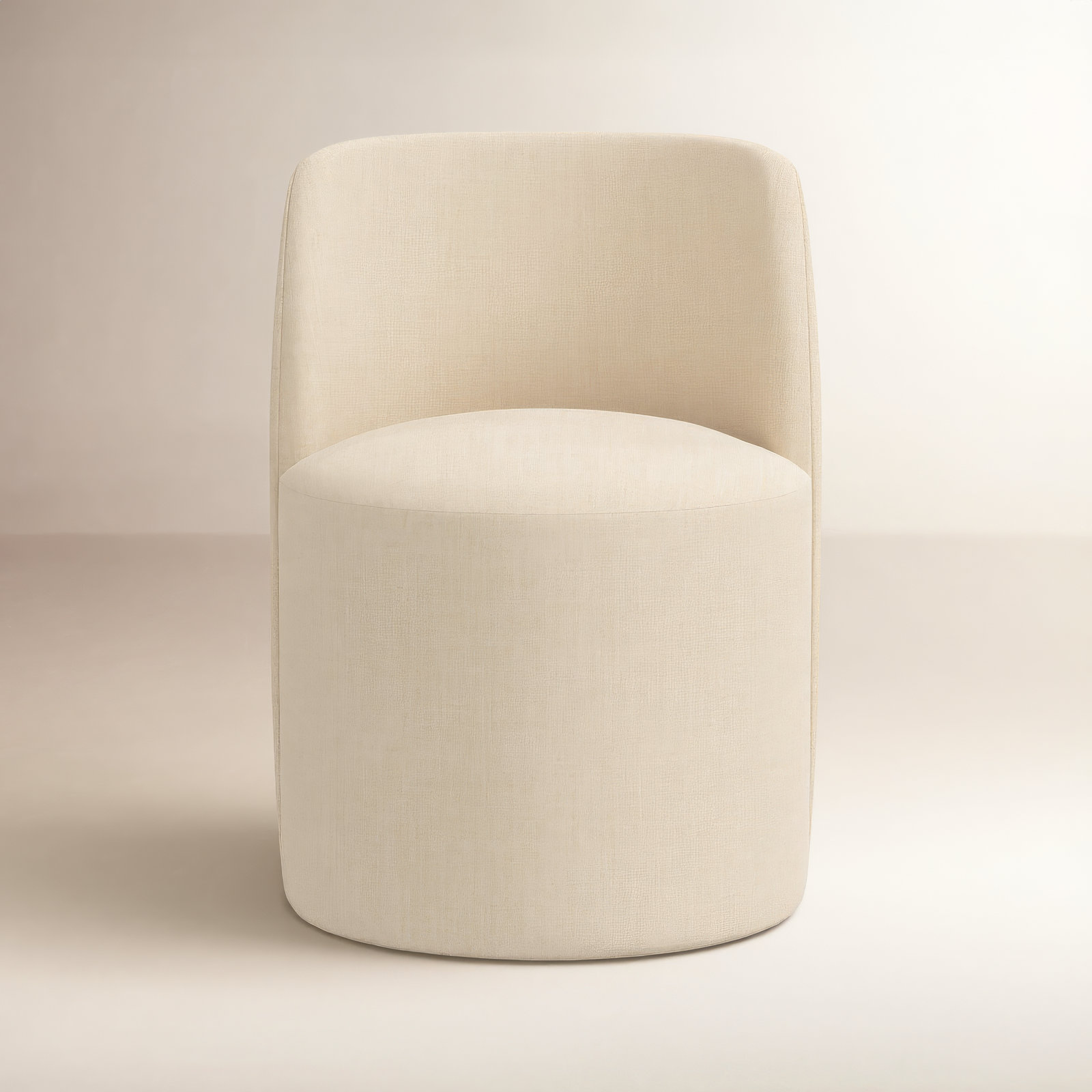 Begonia Side Chair, Classic Linen Linen