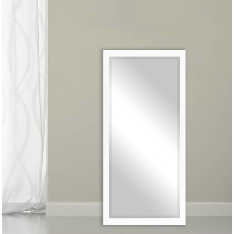 Tacony Rectangle Mirror, 71" H x 30" W, White