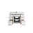 48'' Single Bathroom Vanity with Marble Top