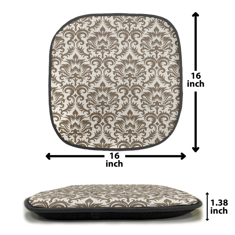 Outdoor 1.38'' Dining Chair Seat Cushion