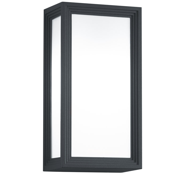 Bannack Outdoor Flush Mount, Anthracite