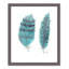 «Feathers in Turquoise II», art encadré-47566106-47566111