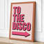 To the Disco Retro - Wrapped Canvas-2079382894-2079382891