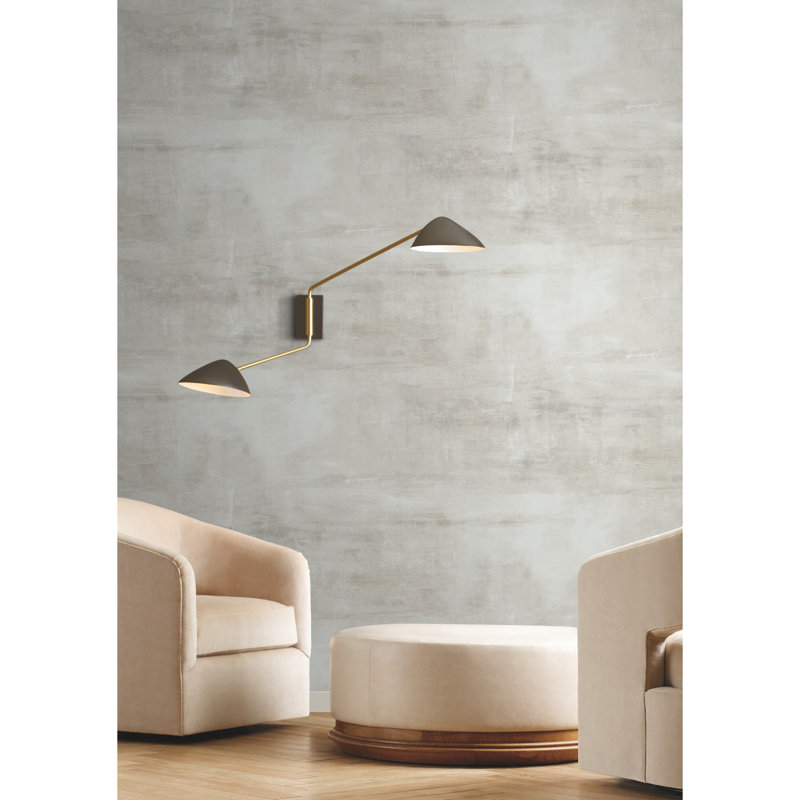 Rouleau de papier peint 27 pi x 27 po, Argent