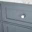 Meuble-lavabo gris 48 po avec fonction et design d'intérieur