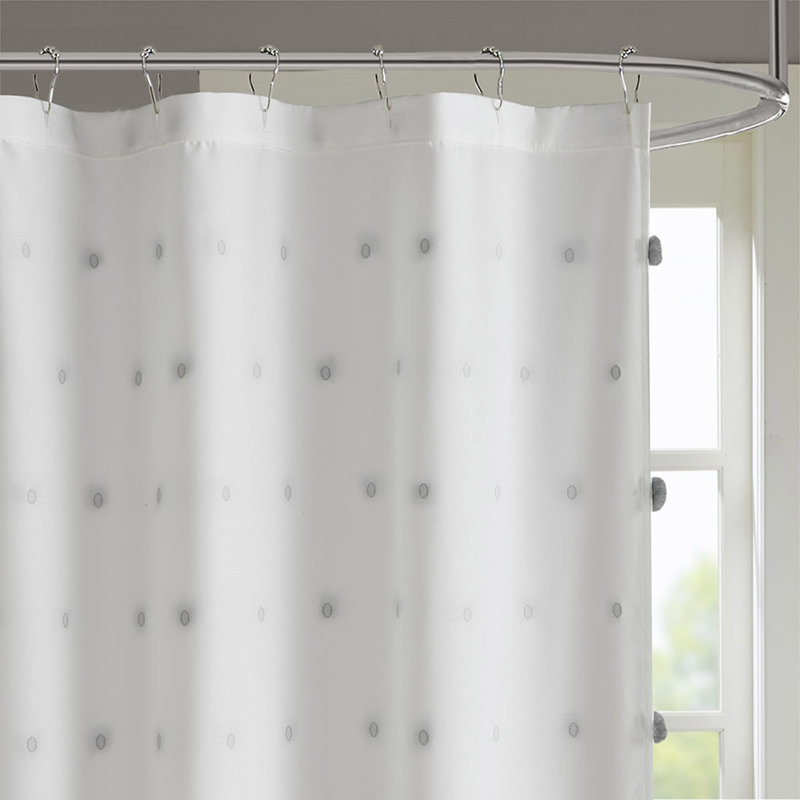 Shower Curtain 1pc, Gray, 72" x 72"
