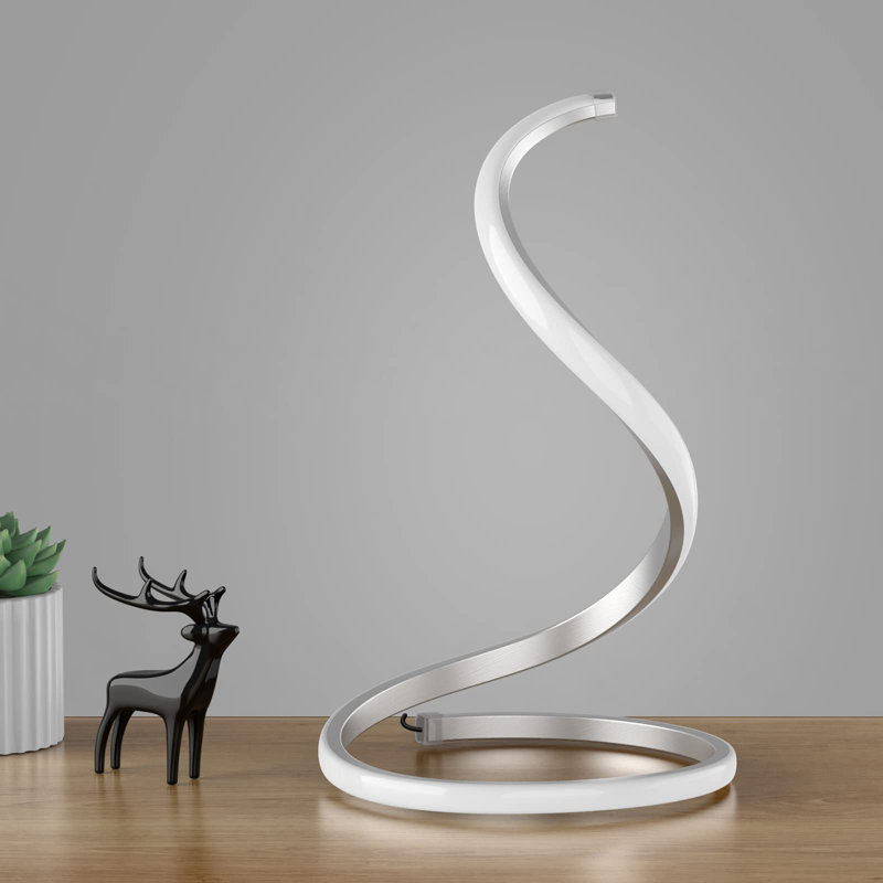 Algin Metal Desk Lamp, Sliver