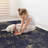 Black+Gold Washable Area Rug-2060731522