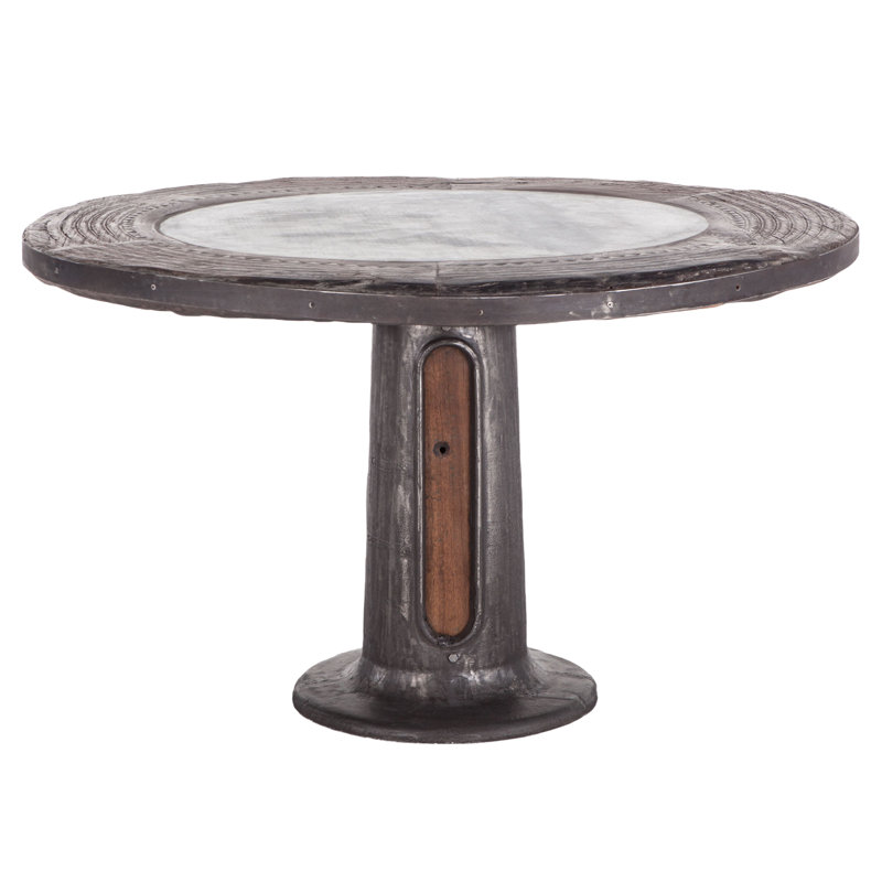 Industrial Loft Round Dining Table