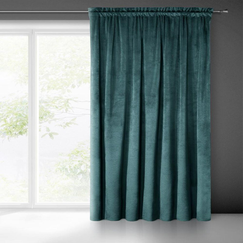 Blackout Curtain Single Panel, Dark Blue