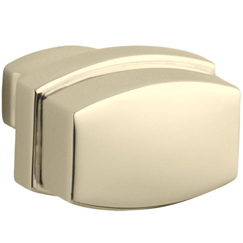 Bancroft® 1 1/4" Length Rectangle Knob, Vibrant French Gold