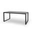 Table de salle à manger, table de salle à manger, table de salle à manger, table de salle à manger moderne, table de salle à manger d'extérieur en aluminium