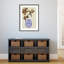 Midford Blue and Brown Floral Ambience Framed on Paper by Design Fabrikken Photograph-91291595-91291598
