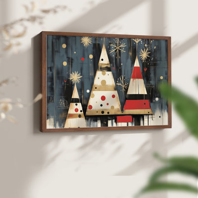 «Chirstmas Art» - Dccxxxxvi - Reproduction encadrée - Restickable