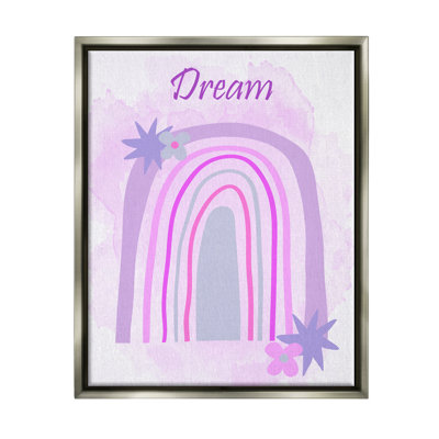 Art mural sur toile flottant Zoomie Kids Dream