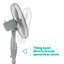 LIVIVO 130Cm Oscillating Pedestal/Standing Fan-69600130