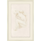 Male Nude 3' Framed Print on Glass