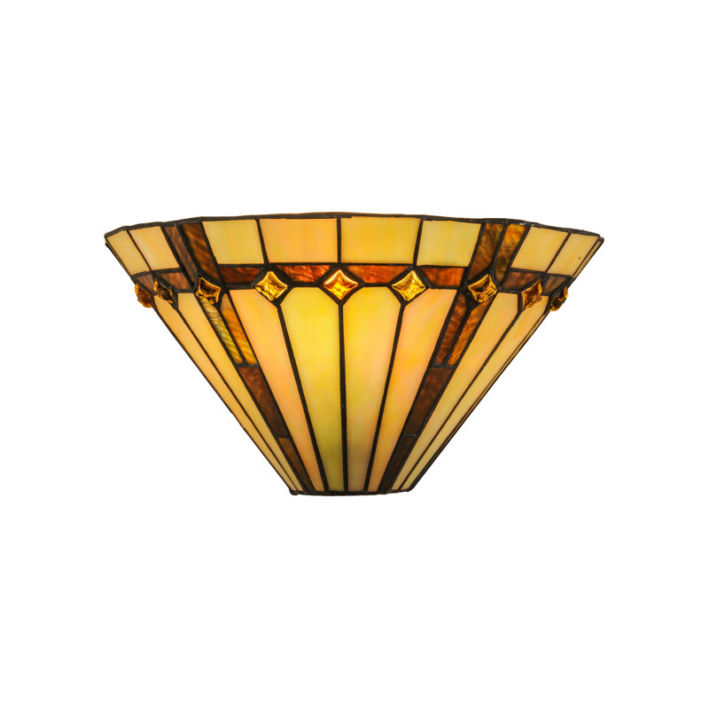 Meyda Tiffany & Stained Glass 1 - Light Half Moon