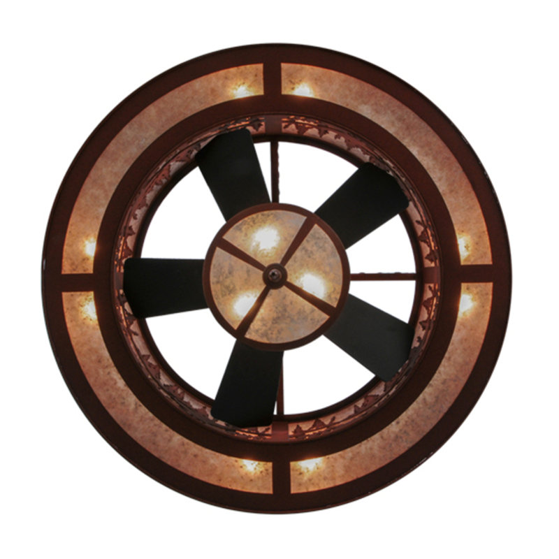 Tall Pines Downrod Ceiling Fan
