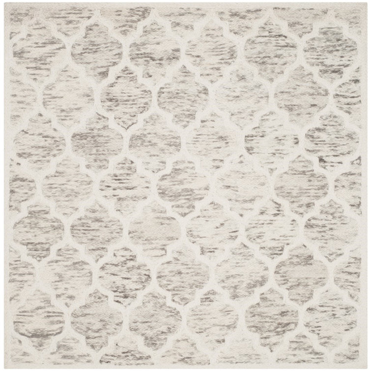 Bertok Hand Loomed Wool Geometric Rug