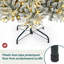 Sapin de Noël enneigé blanc pré-éclairé-1524881713