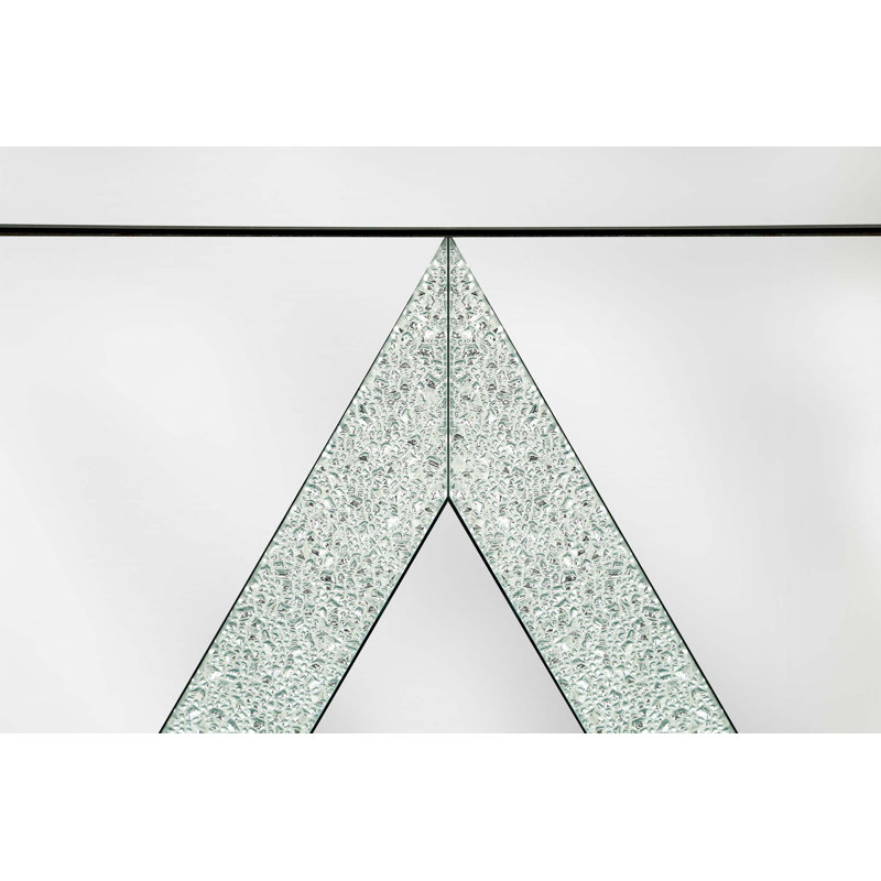 Diamond Shape Design Storage Cabinet