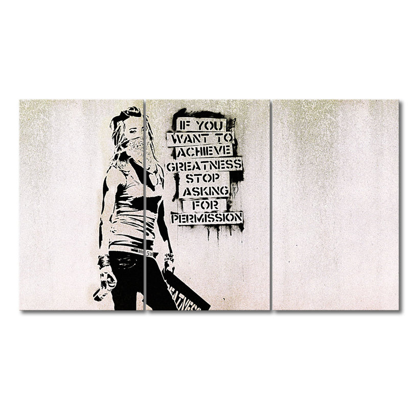 3 Piece Wrapped Canvas Painting