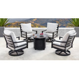 Mccomas Outdoor 5 - Piece Conversation Set
