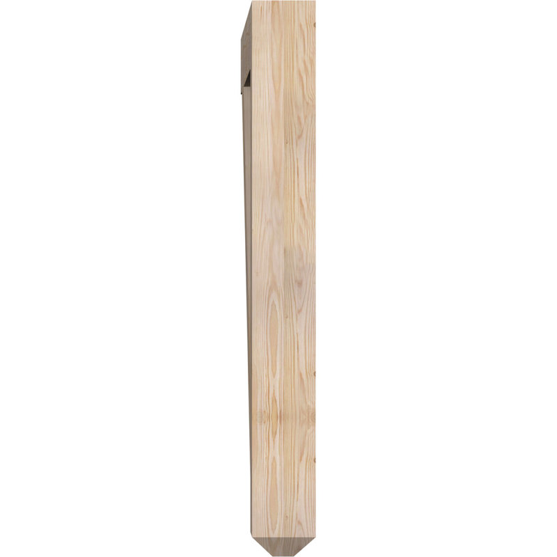 Support lisse 5 1/2 po x P 44 po x H 48 po Imperial Craftsman, sapin Douglas, Sapin de Douglas, H 48 po x l 5,5 po x P 44 po
