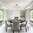 5-light Flush Mount Chandelier-390650395