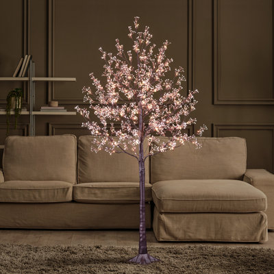Lighted Gypsophila Tree 6ft 176 Led Artificial Baby Breath Flowers With Lights For Wedding Home Christmas Holiday Decoration (gypsophila Tree)