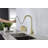 Gold Kitchen Sink Faucet With Pull Down Sprayer, Fingerprint Resistant, Single Handle Deck Mount | Gift Idea