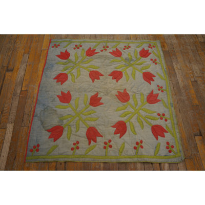 Tapis tissé à plat Antique Quilt America