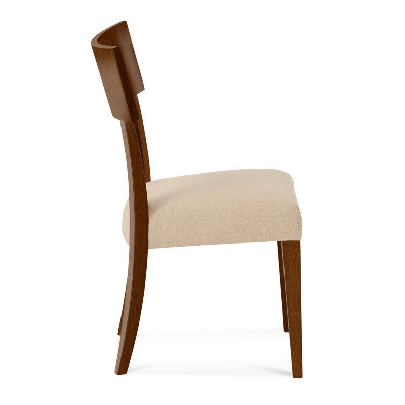 19.5'' H Upholstered Side Chair, Impression, Chestnut