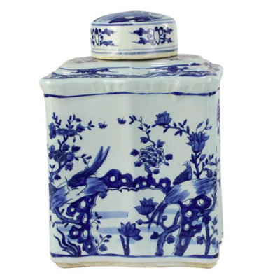Handcrafted Porcelain China Ginger Jar