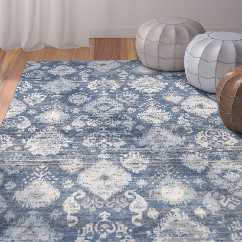 Esmeyer Wool Ikat Indoor Rug, Runner 2'6" x 10'