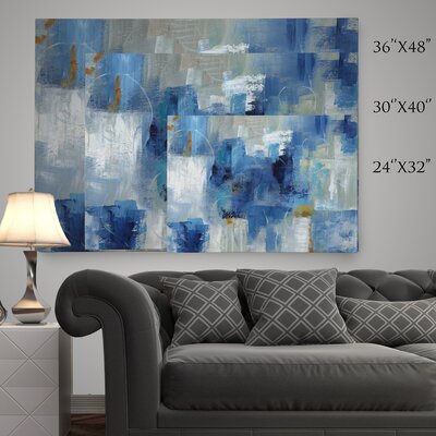 Wade Logan® Blue Morning On Canvas Painting & Reviews | Wayfair