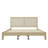 Solid Wood Platform Bed With Rattan-91836149