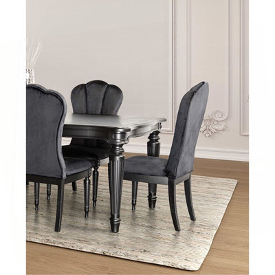 Chaise de salle à manger 2 pièces Glam Style