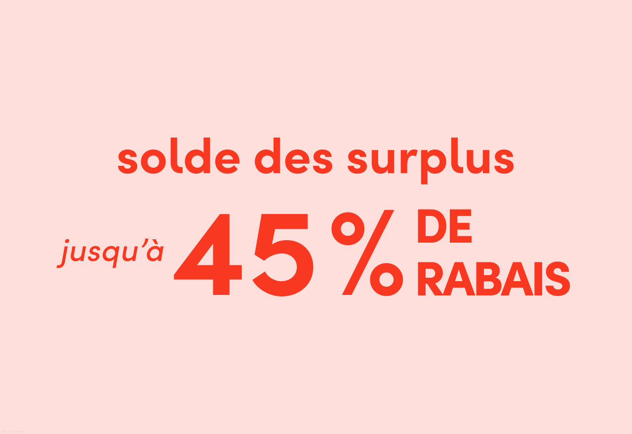 le solde des surplus