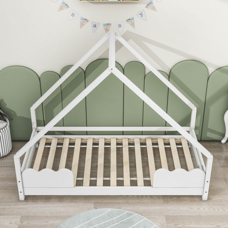 Jiang 80 X 160 Cm Storage Bed, White