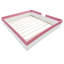 Upholstered Daybed Frame With Fence And Stairs-925590727