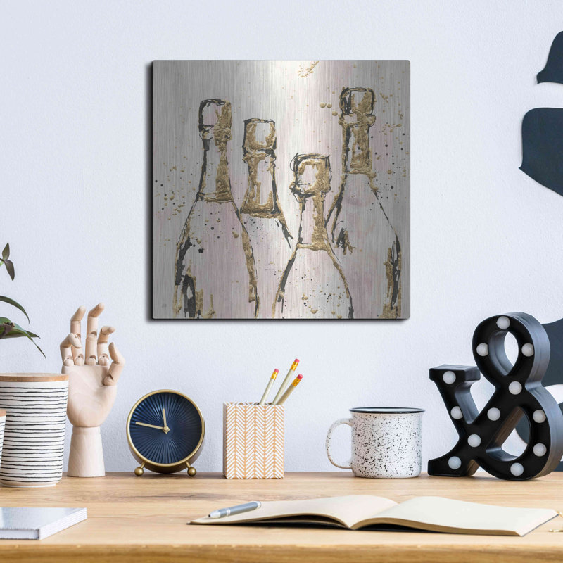 Winston Porter «Champagne Is Grand I» par Chris Paschke, H 12 po x l 12 po
