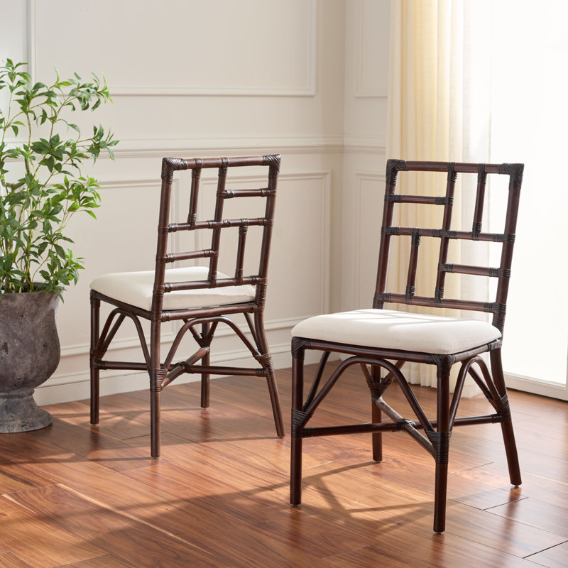 Chaise parsons Mylas Elston, Chocolat / Brun